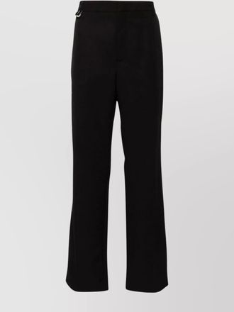 Jacquemus melo twill weave straight leg trousers