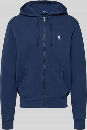 Polo Ralph Lauren Regular Fit Sweatjacke aus reiner Baumwolle in Marine, Gr&ouml;&szlig;e XXL
