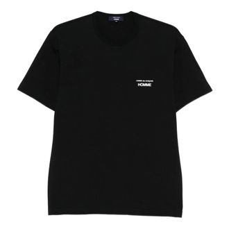 Comme Des Gar&ccedil;ons T-Shirts, male, Black, Size: L T-shirt