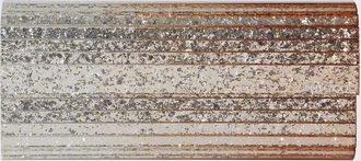 Jimmy Choo London Clutch rigida Sweetie in resina glitter con tracolla removibile