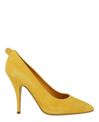 Ferragamo Judy Suede Pumps