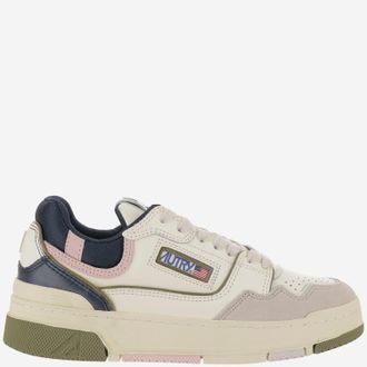 Autry Clc Low Suede And Mesh Sneakers