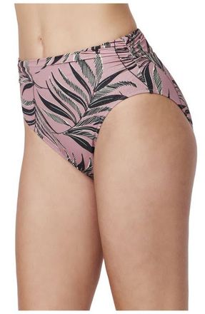 Gottex La Palm Shirred High Waist Swim Bottom in Dusk-Pink at Nordstrom, Size 12