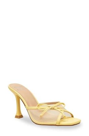 Chase + Chloe by Intouch Footwear Baela Mesh Sandal in Light Yellow Mesh at Nordstrom Rack, Size 5.5