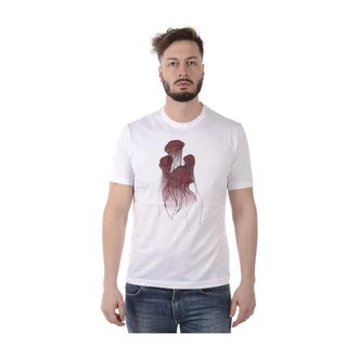 Ermenegildo Zegna Hombre, Camisetas, Blanco, Talla: M
