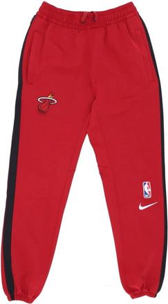 Nike Miami Heat Basketball Trainingsbroek - Heren - Trainingsbroeken - Rood - L - Polyester - Fitness