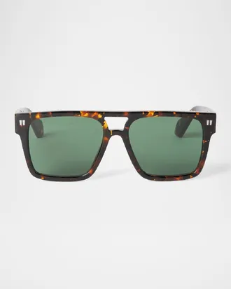 Off-white Men & apos;s Springfield Acetate Square Sunglasses