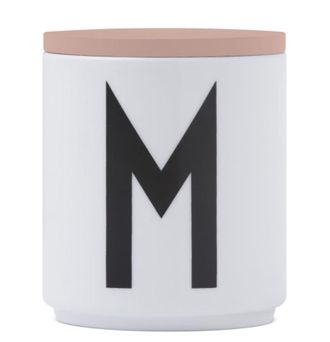 DESIGN LETTERS Holzdeckel f&uuml;r Aj Becher - Rosa