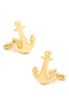 Cufflinks Inc. Gold Anchor Cuff Links at Nordstrom