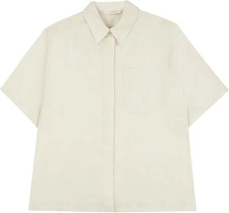 Glanshirt pocket linen shirt - women - Linen/Flax - 44 - Neutrals