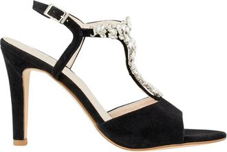 Cosmoparis Schoenen, Dames, Zwart, 37 EU, Elegante hak sandaal voor ceremonies