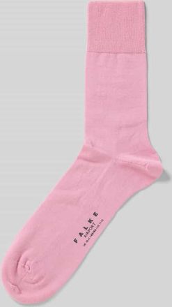 Falke Socken mit geripptem Abschluss in Hellrosa, Größe 41/42