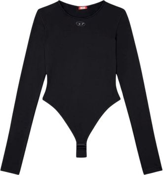 Diesel Tops, Dames, Zwart, S, Body