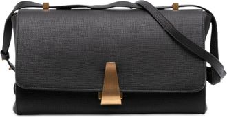 Bottega Veneta Pre-owned Cross Body Bags, female, Black, Size: ONE SIZE Pre-owned Convertible Leather Bag