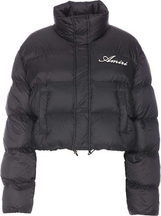 Amiri Bones Cropped Down Jacket
