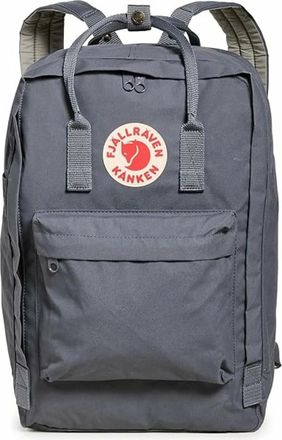 Fj&auml;llr&auml;ven K&aring;nken Laptop 17 - Heren - Tassen - Grijs - Maat: ONE Size Nylon