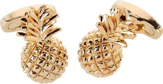 Trafalgar Store The Pineapple Crest Cufflinks in Gold at Nordstrom