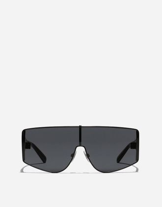 Dolce & Gabbana Dg Sharped Sunglasses - Man Black Onesize