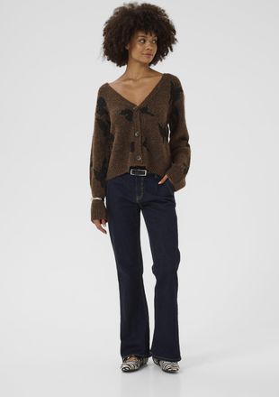 Culture Vest CUfreya Vest Relaxed fit black brown