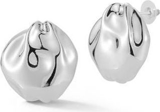 Glaze Jewelry Sculptured Stud Earrings in Silver at Nordstrom Rack