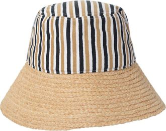 Echo Montauk Stripe Bucket Hat in Semolina at Nordstrom