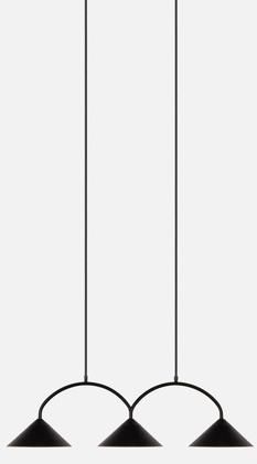 Globen Lighting Design Pendellampe Curve 3 - Schwarz