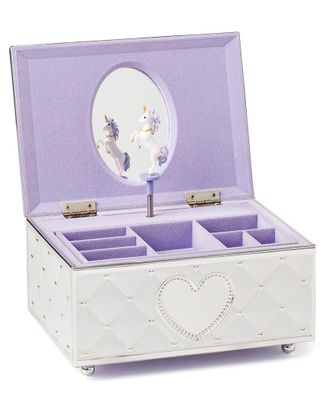 Lenox Childhood Memories Music Unicorn Jewelry Box