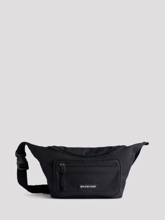 Balenciaga Marsupio Explorer in nylon con logo applicato e tracolla regolabile