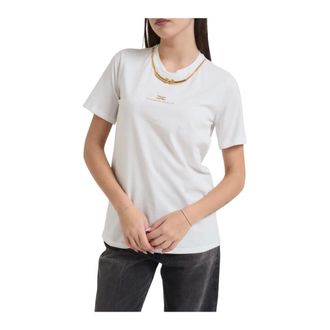 Elisabetta Franchi Mujer, Camisetas, Blanco, Talla: XS