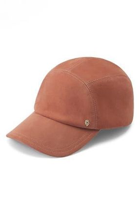 Helen Kaminski Stacey Leather Cap in Blossom Suede at Nordstrom Rack