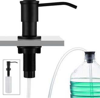 OEM Dispenser Di Sapone Integrato, Dispenser Di Sapone Per Lavello Da Cucina, Dispenser Di Sapone Incorporato Con Flacone Da 500 Ml E Prolunga Da 1,0 M, R