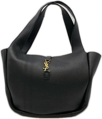 Saint Laurent Black Handbag Tote Bag (Pre-Owned)