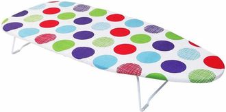 Trade Shop Trade Shop - Asse Da Stiro Imbottito Da Tavolo Compatto Richiudibile Campeggio Vacanza