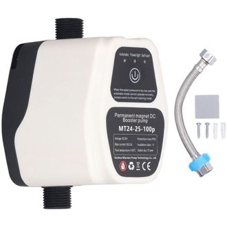 OEM Bomba De Refuerzo De Agua De Alta Presi&oacute;n De 100 W Para Fregadero De Cocina Y Ducha, Dc24v, Enchufe Europeo, Ac100-240v