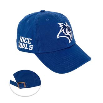 Desert Cactus Rice University Baseball Hat Owls Brimmed Embroirderd Hats Cap Adjustable Cloth Strap Adult (Style F) Blue, Blue, One size