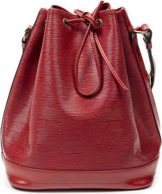 Louis Vuitton Pre-owned Womens Noe GM Shoulder Bag - Red - One Size
