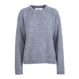 Jucca Truien & Vesten, Dames, Grijs, M, Ronde hals gebreid