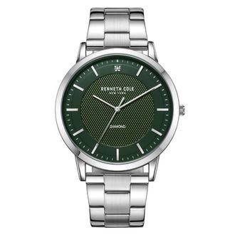 Kenneth Cole Diamond Quartz Green Dial Mens Watch KCWGG2271404