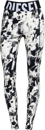 Diesel Printed Microfibre Leggings - Dames - Leggings - Zwart - M - Broeken