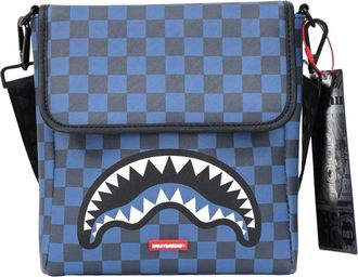 Sprayground Blauwe Schoudertas Midnight Sip - Heren - Schoudertassen - Blauw - ONE Size - Tassen