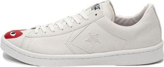 Converse x COMME des GARCONS PLAY Pro Leather White Red 34201320