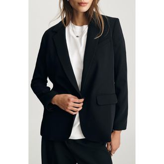 Mavi Slim Fit Blazer in Black at Nordstrom, Size X-Small