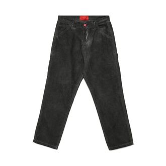 Vision Of Super Dark Grey Classic Five-Pocket Jeans - male - VISION OF SUPER - Straight Fit Jeans - Gray - W30 - Jeans