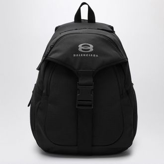 Balenciaga Unity Black Nylon Medium Backpack