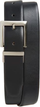 Karl Lagerfeld Reversible Leather Belt in Black/Cognac at Nordstrom Rack, Size 36