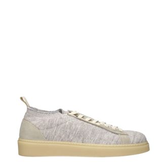 Eleventy Elf M&auml;nners Sneakers Stoff Beige