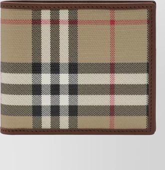 Burberry leather wallet