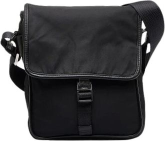 Prada Pre-owned Cross Body Bags, female, Black, Size: ONE SIZE Pre-owned Crossbody Bag