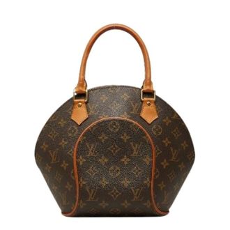 Louis Vuitton Pre-owned Ellipse PM Monogram Handtas - Dames - Pre-owned - Bruin - Maat: ONE Size Leer