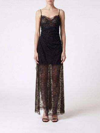 Ermanno Scervino Abito slipdress in pizzo